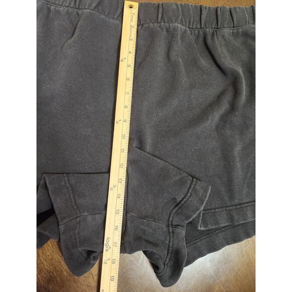A New Day Women's Black Solid High Rise Elastic Waist Sweat Shorts Size 4X - Picture 6 of 7
